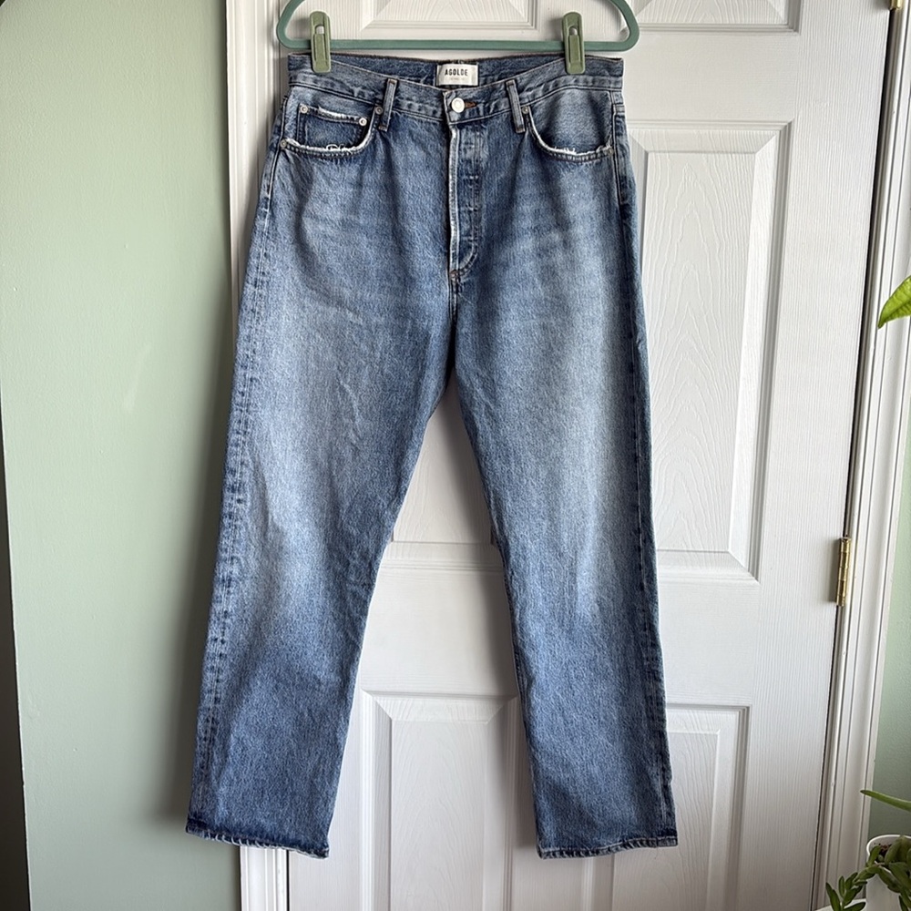 Agolde 90s pinch waist high rise straight jeans